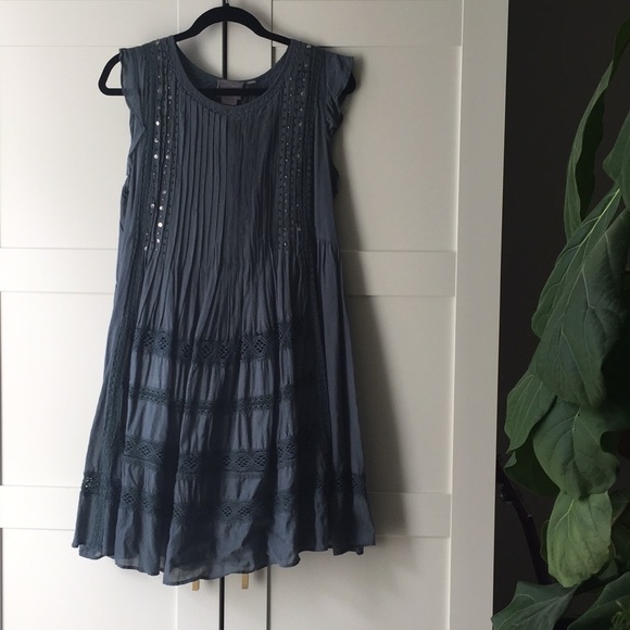 Anthropologie Vanessa Virginia Embellished Dress - Picture 4 of 9